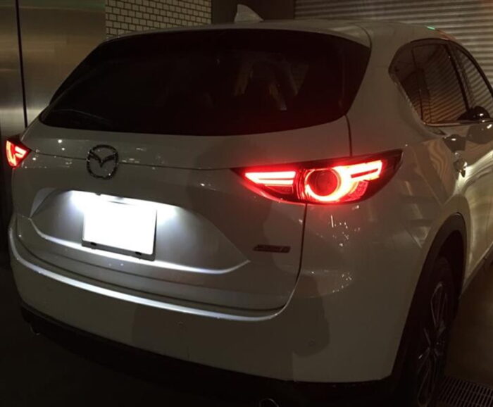 Mazda LED License Plate Light Assembly