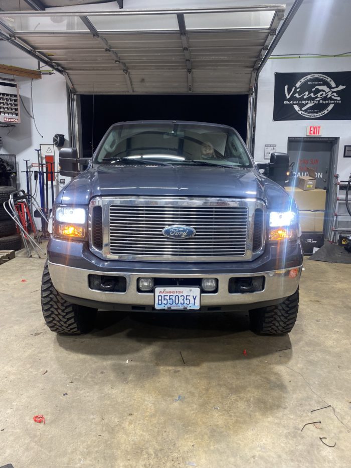 Ford F250 F350 LumaWerx LED Headlights
