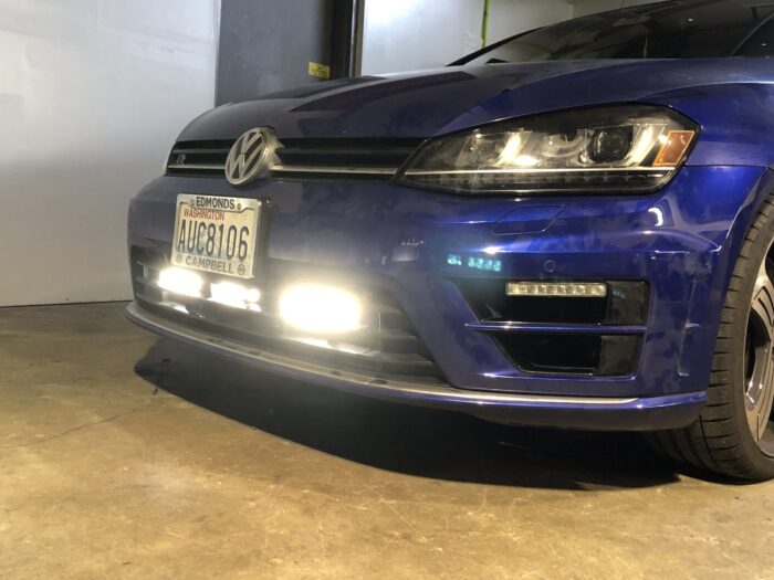 Golf R LED Light Bar Bumper