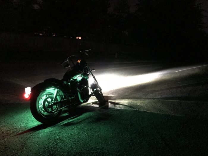 Green RGB LED Strip Light