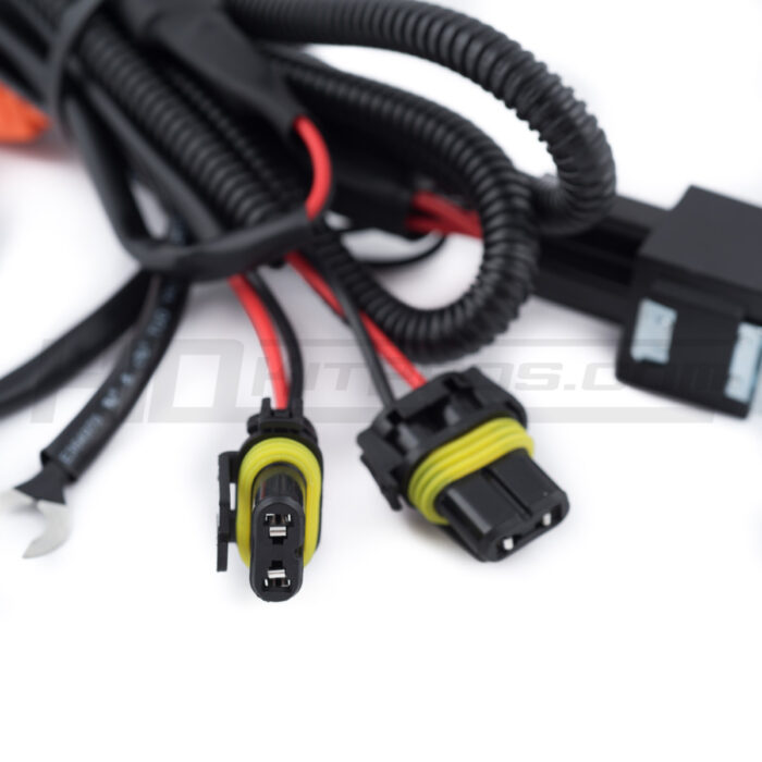 HKP HID Relay Harness Ballast Output Connections