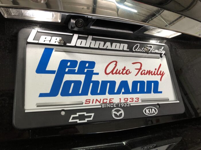 Pure White Cadillac CTS LED License Plate Lights