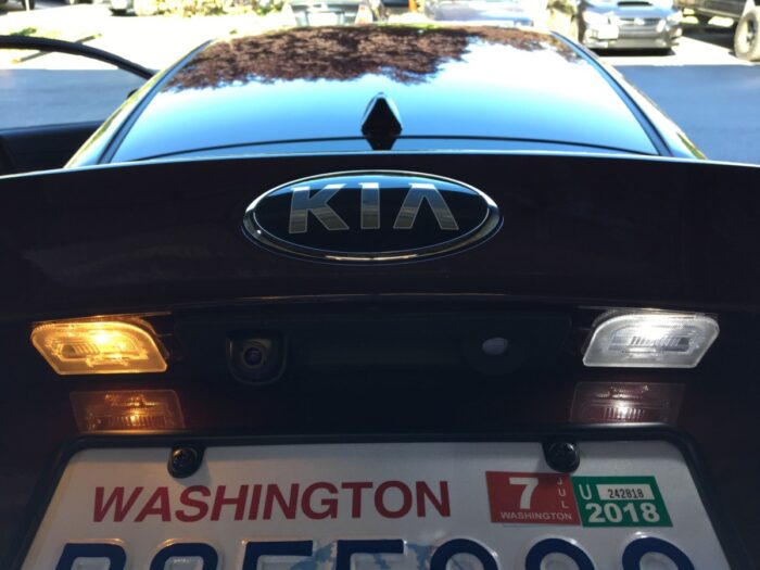 Kia Optima LED License Plate Lights