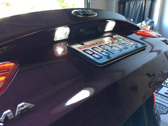 Kia Optima LED Plate Lights