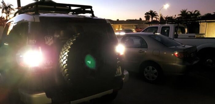 Toyota FJ Cruiser CREE LED Reverse Lights LumaWerx LW30