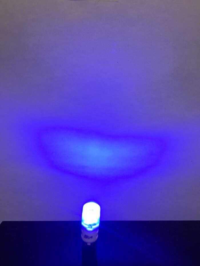 T10 W5W LumaWerx Blue LED Diffuser Bulb