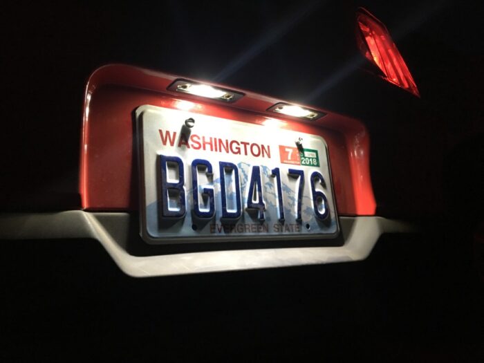 Ford Mustang LED Plate Lights