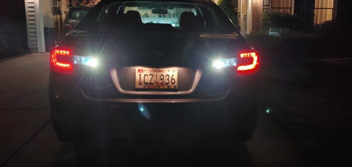 Subaru Legacy CREE LED Reverse Lights