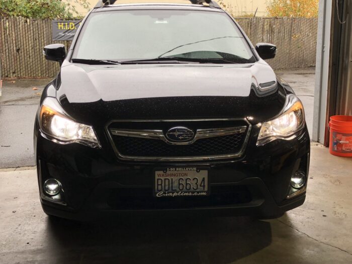 Subaru Crosstrek 5000k HYLUX with Morimoto XB LED Fog Lights