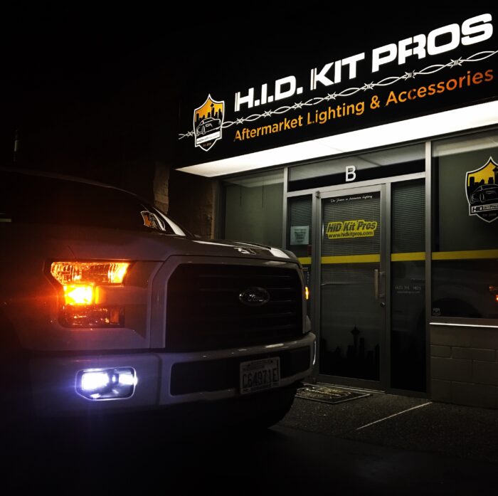 2015 Ford F150 XB LED Fog LumaWerx LW30 Front Turn Signals