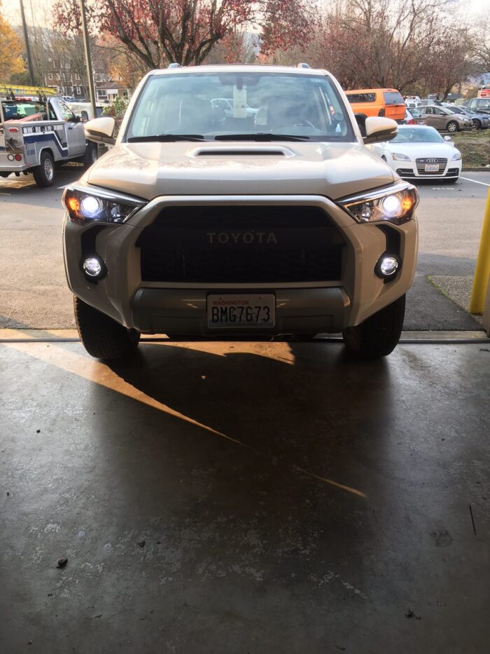 Morimoto 4Runner XB LED Fog Lights with 6000k CNLight HID Low Beams