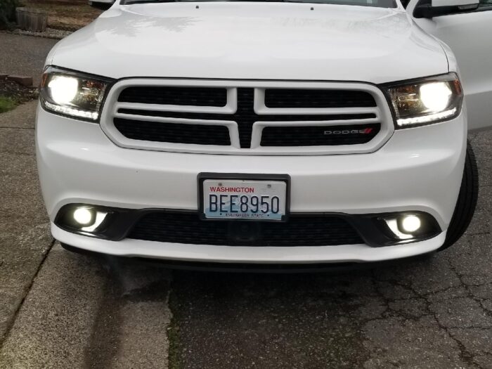 5000k HID Fog Light Kit Dodge Durango