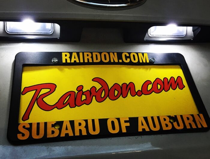 Subaru Forester LED License Plate Lights