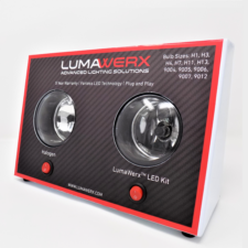 Countertop LED Bulb Display | Fog Lights