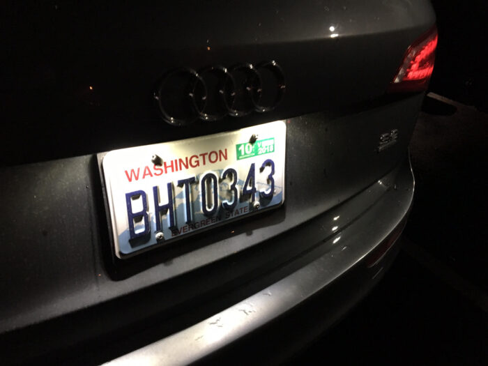 Audi Q5 LED Plate Lights