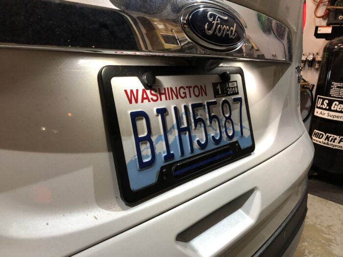 Ford Escape Pure White LED License Plate Lights