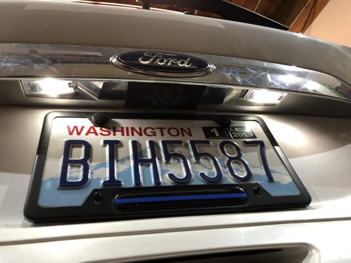 White Escape LED Plate Lights