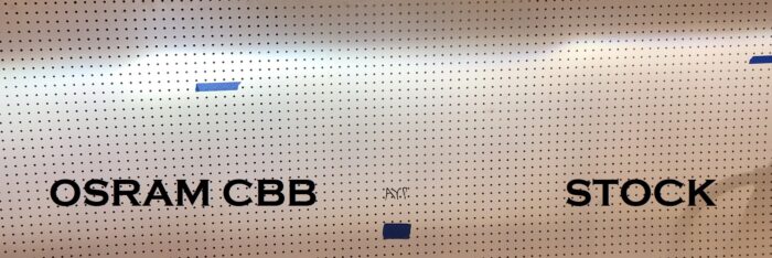 OSRAM CBB vs Stock HID Headlight Comparison