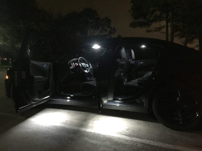Pure White Dodge Charger LED Interior Lights Pure White Dodge Charger LED Interior Lights