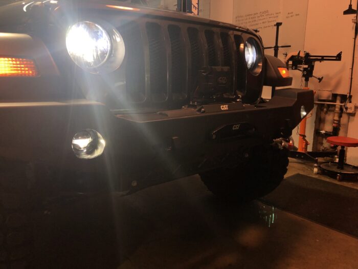 Morimoto XB Fogs with LumaWerx LED Headlights Jeep Wrangler JL