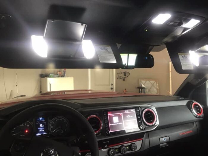 Toyota Tacoma Pure White LED Interior Kit