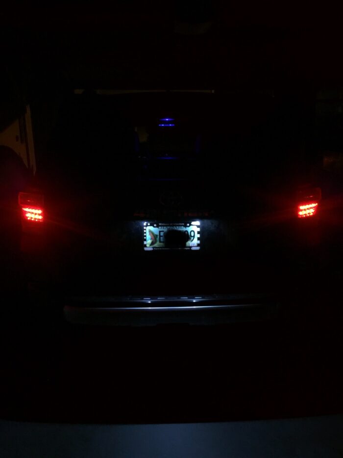 Toyota 4Runner LED Plate Lights