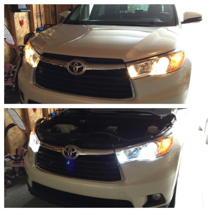 Toyota Highlander 6000k HID Kit Toyota Highlander 6000k HID Kit