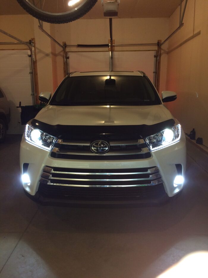 Toyota Highlander 6K HID Low and Fog