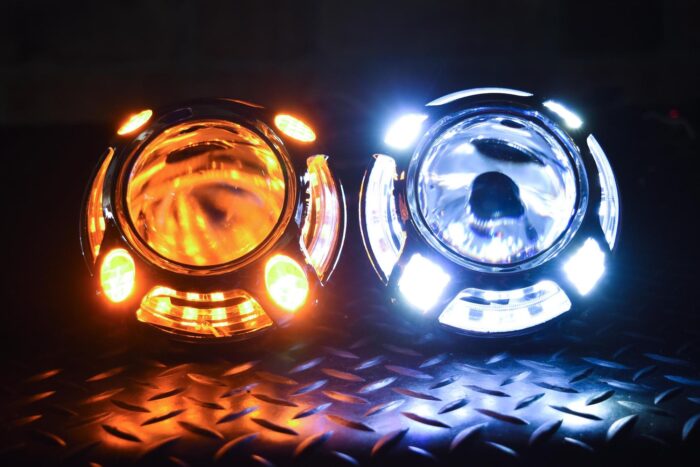 Morimoto White Amber Dual Color Projector Shroud