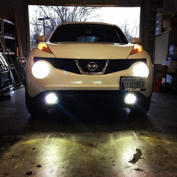 Nissan Juke 5000k HID Low Fog Beam Lights Kit