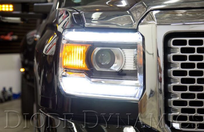 White LED GMC Sierra Running Light