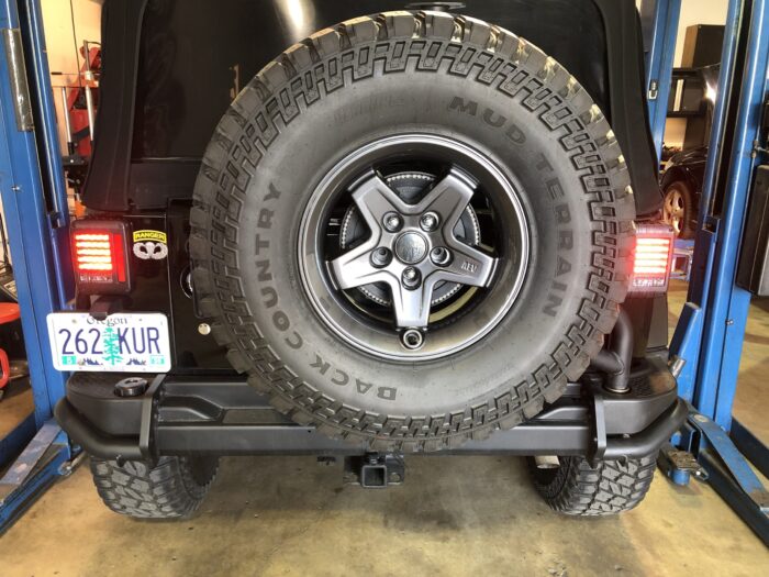 HKP Jeep Wrangler JK LED Tail Stop Reverse Lights