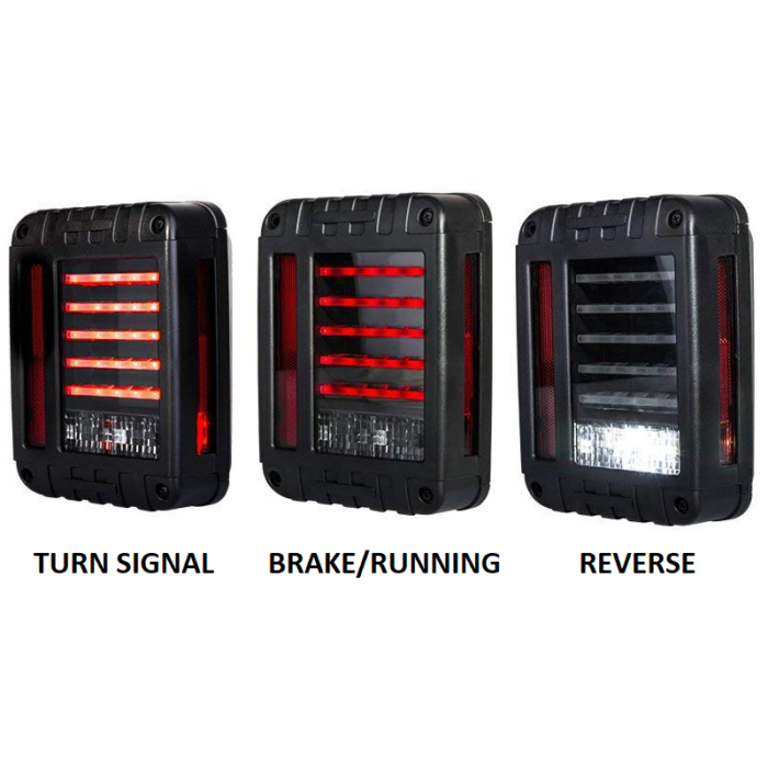 HKP Jeep Wrangler JK LED Taillights