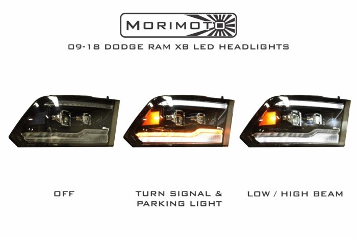 Morimoto XB LED Ram Headlights