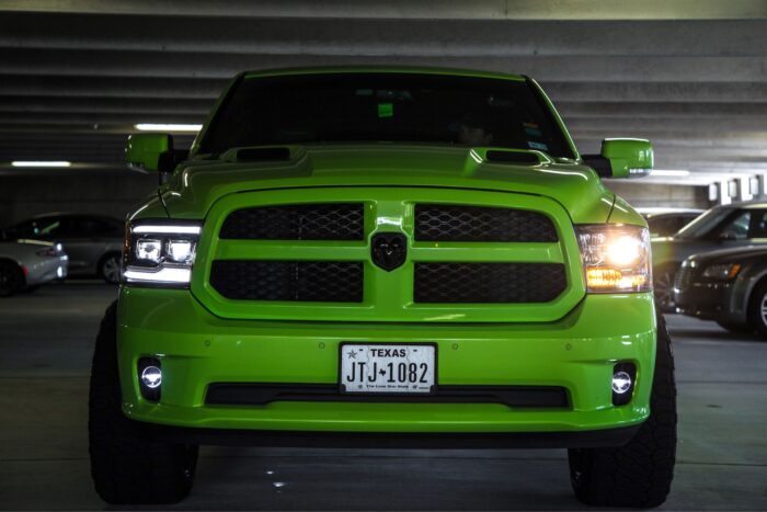 Ram XB LED vs Stock Halogen Headlights