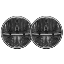 TruckLite 7" Round Heated LED Headlights (Pair)