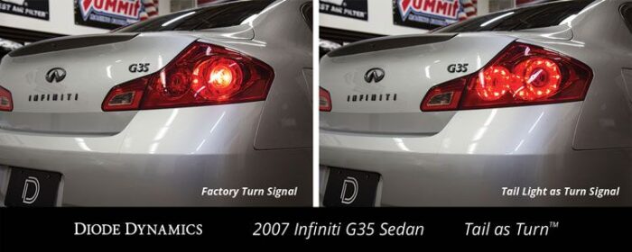 G35 Sedan Tail as Turn Module