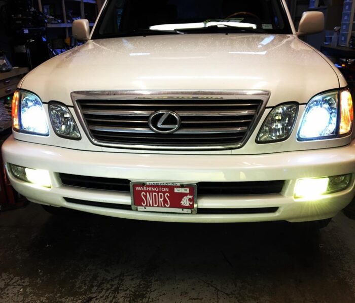 Lexus LX470 HID Low Fog Headlight Kit