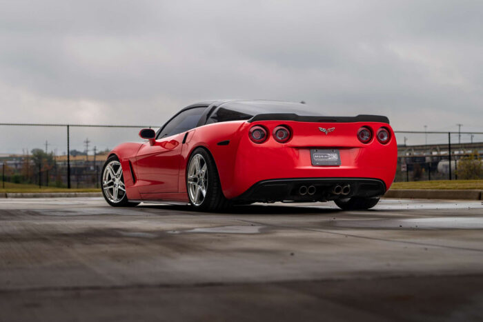 Red Morimoto Corvette XB Tail Lights