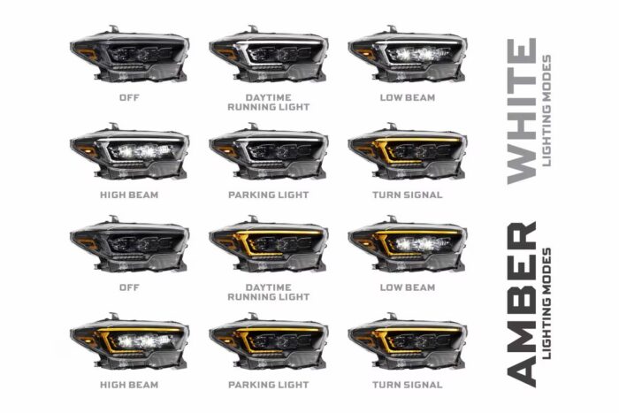 Morimoto Tacoma Evo Headlights