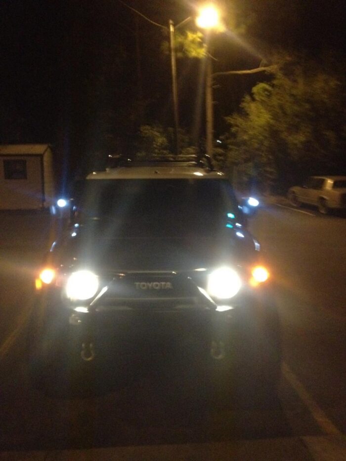 Cool White FJ Cruiser LED Mirror Lights