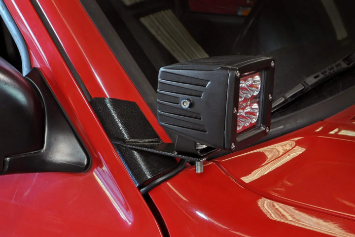 Jeep XJ LED Ditch Light Brackets