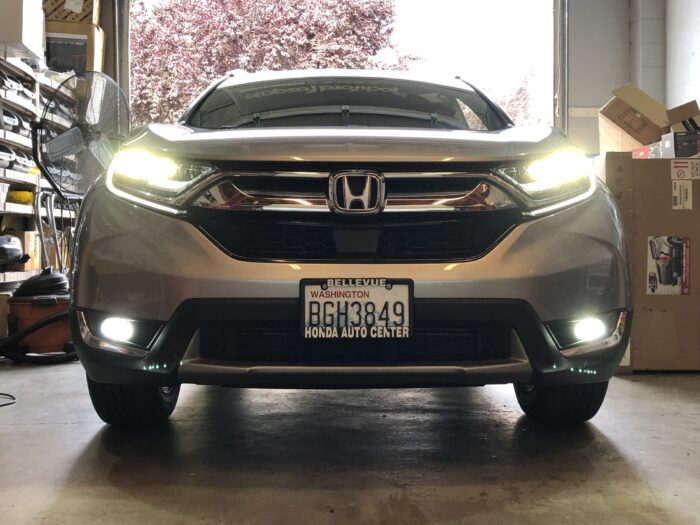 Honda CRV LED Low and Fog Lights by LumaWerx