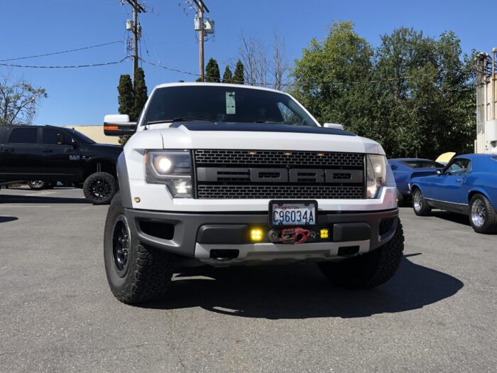 Ford Raptor Amber SAE Pod Lights