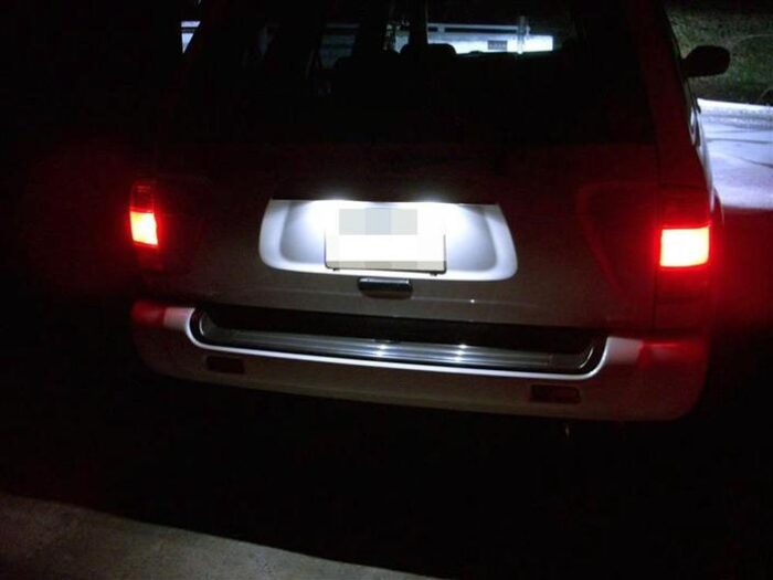 Nissan LED License Plate Lights