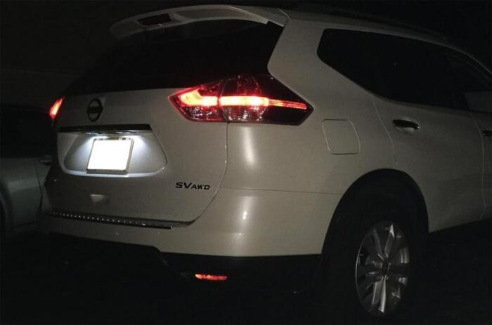 Nissan Plate Light Assembly