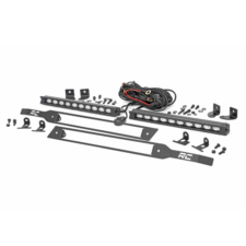 Chevy Dual 10 Inch LED Grille Kit | Black Series (2019-2022 Silverado 1500)