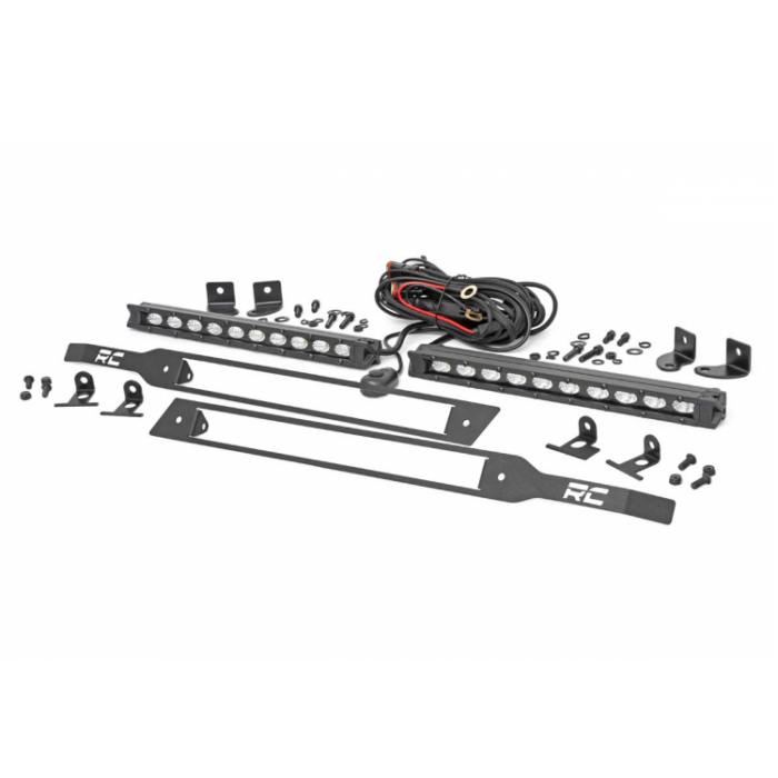 Rough Country Silverado Light Bar Grille