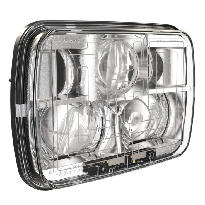 JW Speaker Heated 5x7 LED Headlight