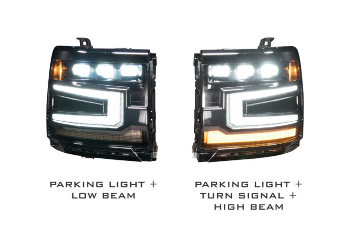 Silverado 1500 Morimoto XB LED Headlights
